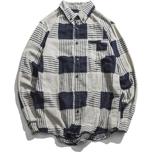 BANNAJI Mens Casual Shirts