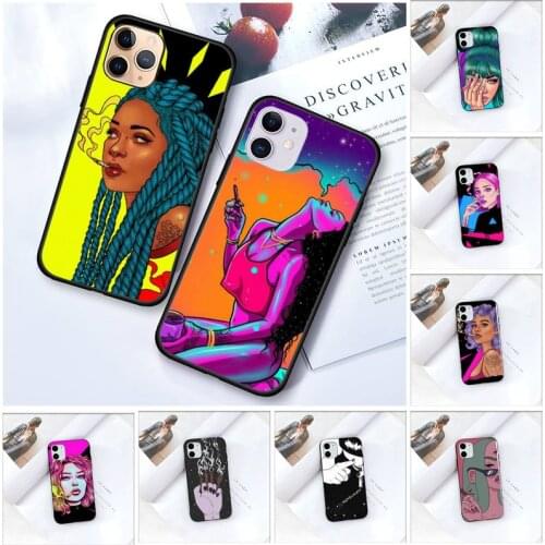 Zororong bad girl Phone Case For iPhone 12 Mini 11 Pro XS Max X XR 7 8 Plus