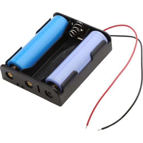 ALLOYSEED 18650 Power Bank Case 1X 2X 3X 4X 18650 Battery Holder Storage Box 1 2 3 4 Slot 18650 Rechargeable Batteries Container