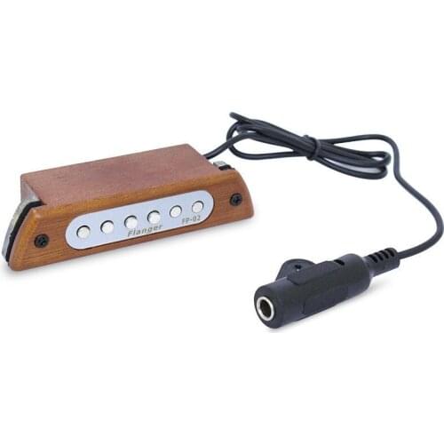 Flanger Acoustic Folk Wood Guitar Sound Hole Pickup Magnetic Guitarra Pickups for 39"/40"/41"/42" Guitar Accessories