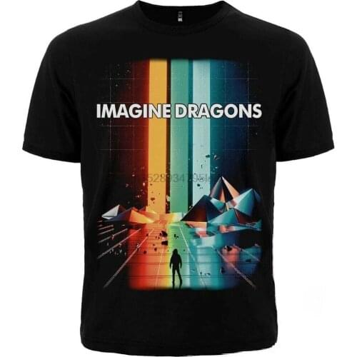 T-shirt IMAGINE DRAGONS BELIEVER Different size. A metal band Nation New shirt