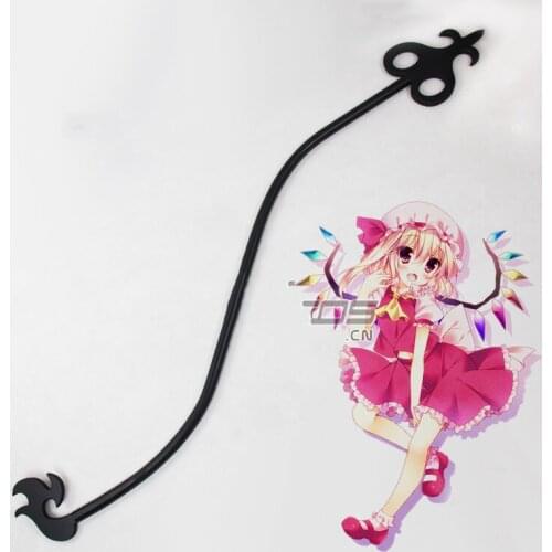 Anime Touhou Project Flandre Scarlet Cosplay Prop PVC Weapons Canes Props for Halloween Christmas Fancy Party Stage Performance