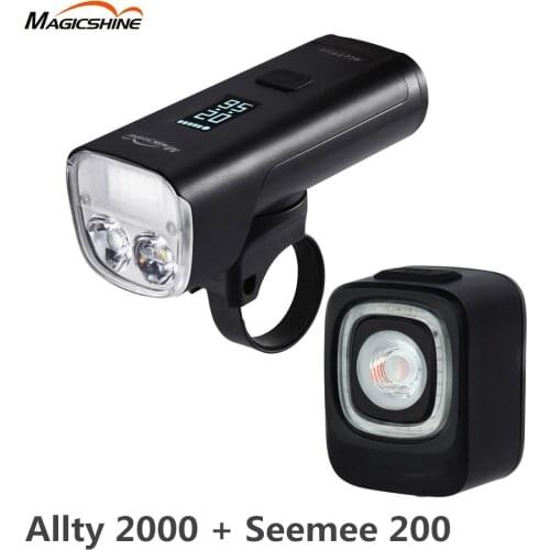 Magicshine Magicshine® Road Bike Lights Set Allty 2000 + Seemee 200