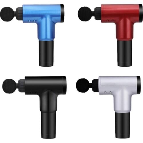 Powerful Fascia Gun Massage Massage Muscle Six Heads Fascia Gun Muscle Relaxer Electric Weight Loss Device Massage Gun Home