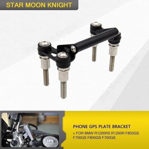 Motorcycle Stand Holder Phone Mobile Phone GPS Plate Bracket FOR BMW R1200RS R1200R F850GS F750GS F800GS F700GS