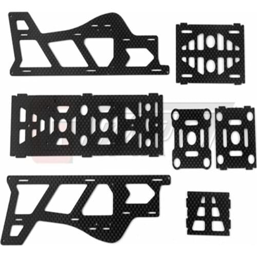 Carbon fiber main frame assembly for JUPITER-X3.0 mini drone quadcopter