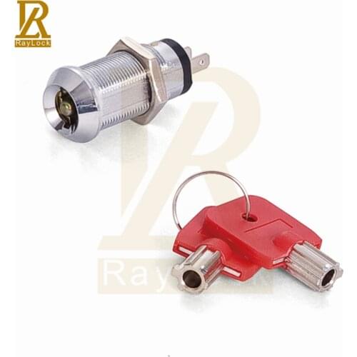 RayLock Pack Of 8 Wafer Mechanism Zinc Key Switch Lock