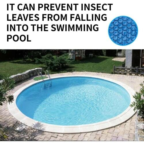 Swimming Pool Cover Solar Tarpaulin Environmentally Friendly Heating Simple PE Swimming Pool Insulation Pad Film for Outdoor