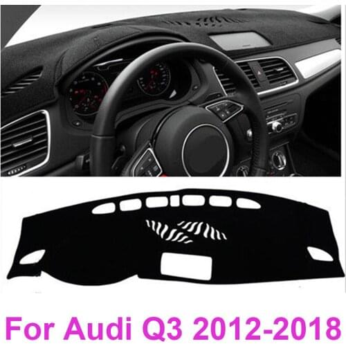 Anti-Slip Mat for Audi Q3 2012-2018 2012 2013 2014 2015 2016 2017 DashMat Sun Dashboard Mat Cover Pad Car Interio Accessories