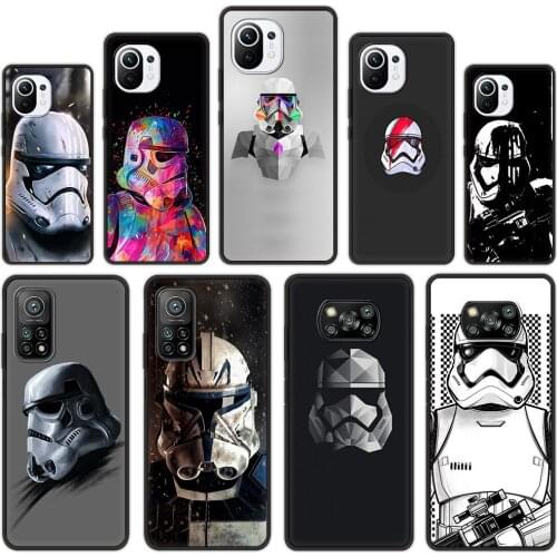 Movie W-Wars Fundas Shockproof Phone Case For Xiaomi Poco X3 NFC M3 Pro 9T 11 Note 10 10T Lite 5G Soft Cover Shell Coque TPU Bag