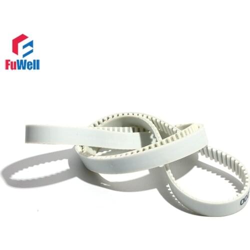 5M-1095/1100/1105/1120/1140 PU Timing Belt 15/20/25/30mm Width HTD5M Closed Loop Toothed Belt Polyurethane Gear Pulley Belt