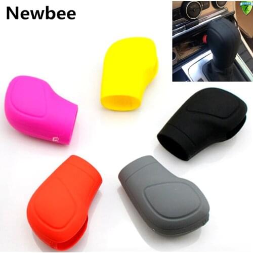 Gear Head Shift Knob Silicone Cover Handbrake Case for VW Golf 6 GTI DSG Jetta Tiguan POLO BORA Passat B7 Tiguan Touran Eos