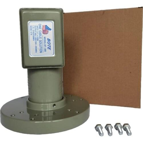 Satellite Universal C Band Lnb L.O. Frequency 5150MHZ Cross Polar Isolation 20dB(min) AL meteries made in China