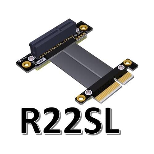 PCI-E x4 extension cord extension cord 4x PCIe3.0 custom lengthening full speed stability