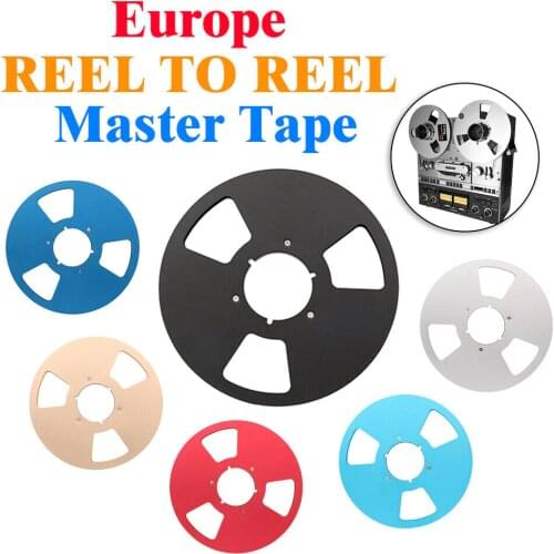 Vintage REEL To REEL 10 Master Tape for Europe STUDER TELEFUNKEN REVOX NAGRA