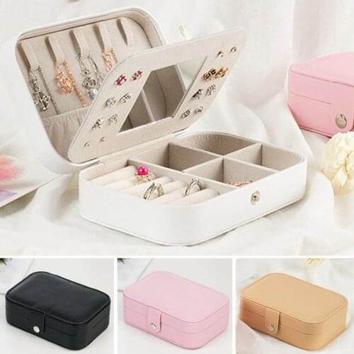 Ring Necklace Bracelet Jewellery Display Box Storage Vintage Case Organiser