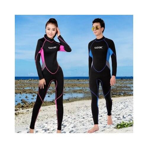 Hisea Seac High quality 3mm neoprene wetsuit/Surfing/diving suit Individuality surf clothing keep warm winter swimsuit