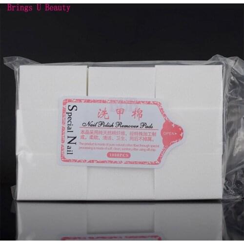 111gram/bag Solid Durable Nail Tools Bath Manicure Gel Nail Polish Remover Lint-Free Wipes 100% Cotton Napkins For Nails