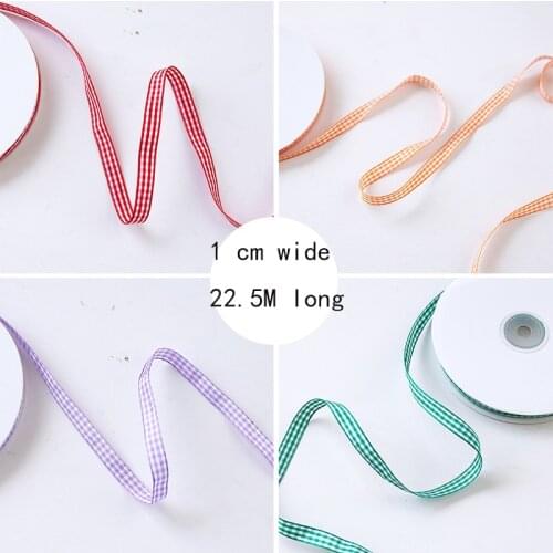 22.5M Lattice Ribbon DIY Baking Dessert Snack Biscuit Packaging Box Decoration Ribbon Gift For Birthday Party Gift Wrapping