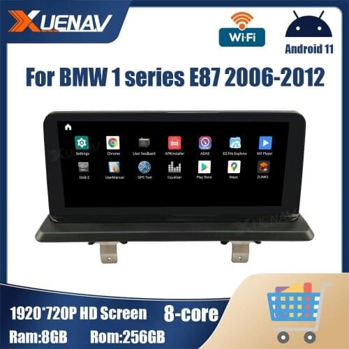 Android 11Car Multimedia Player Stereo For BMW 1 series E87 2006-2012 Car Radio GPS Navigation multimedia touch screen