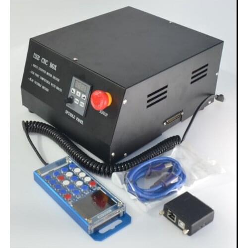 Engraving machine control box USB MACH3 DC brushless spindle take nc200 with Digital control