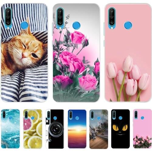 For huawei honor 20 lite case silicone tpu soft back cover coque on honor 20 lite cover mar-lx1 6.15" phone case russian version