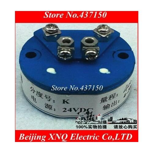 Thermocouple temperature transmitter type K temperature sensor temperature transmitter module output 4~20ma