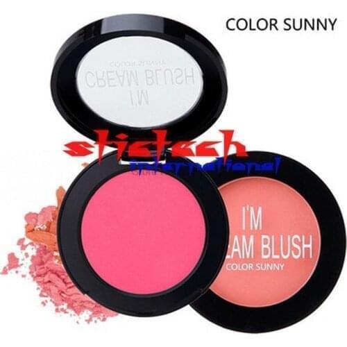 By ems or dhl 500pcs HOT Sales Makeup Powder Blusher 24 Color Sheertone Blush Professional Portable Cosmetics Wholesale