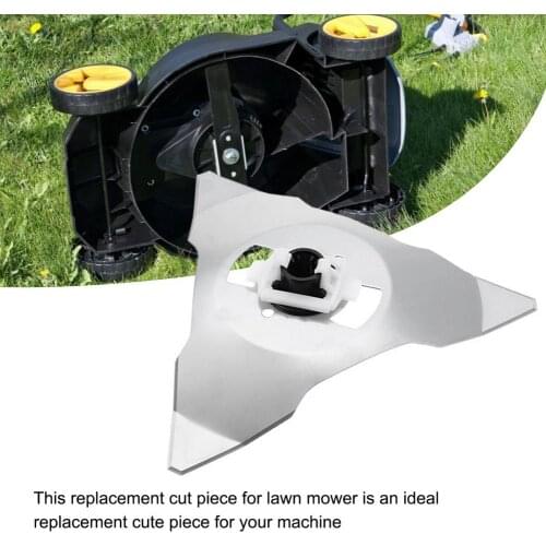 Lawn Robot Triangle Blade Steel Mowing Cutting Blade Trimmer Blade Lawn Mower Grass Replacement Trimmer Cutter For Robomow RS RC