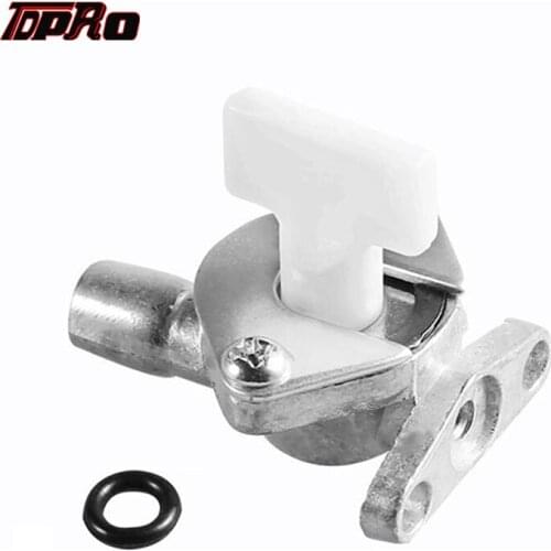 TDPRO Carburetor Petrol Fuel Gas Tap On Off Switch Carb Petcock Fuel Tap For Motorcycle 45cc-49cc Minimoto ATV Quad Dirt Bike