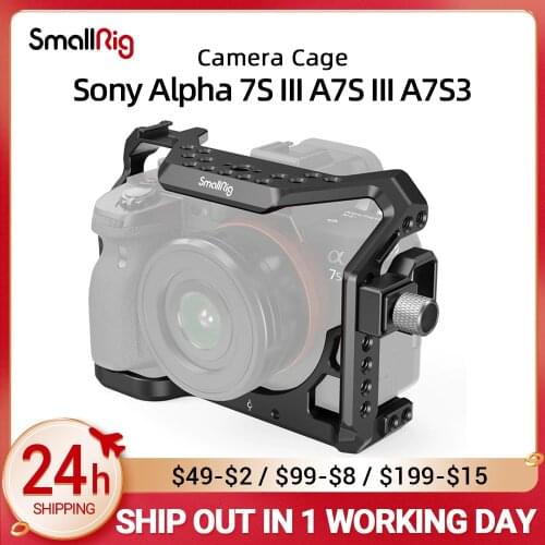 SmallRig A7S3 A7siii Camera Cage for SONY Alpha 7S III & HDMI-compatible Cable Camera Clamp 3007