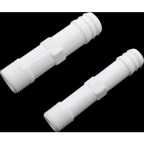10pcs European standard 1/2'',3/4'' male tube pipe connectors Irrigation Fittings gardening Accessories for Garden water System