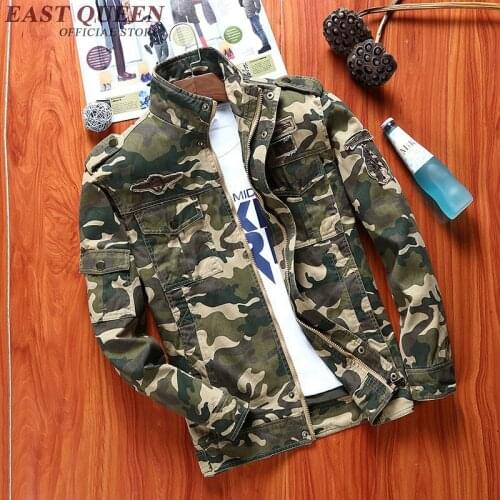 Mens bomber jackets male camouflage tactical military jacket men clothing 2018 windbreaker pilot winter jacket men DD029 C