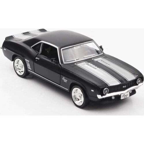 1:36 Scale Diecast Alloy Metal Car Model For Chevrolet Camaro 1969 Collection Diecasts & Toy Vehicles Car Toy Pull Back Toys Car