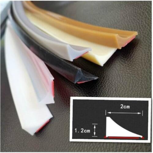 Multi-size color Silicone Bathroom water retaining strip washing machine Basin Stove Dry and Wet Separation shower dam Barrier