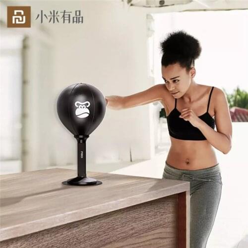 Xiaomi Boxing Reflex Ball Kids Adults Entertainment Stress Relief Toys Adsorb Desktop Wall Durable Boxing Ball For Office Home