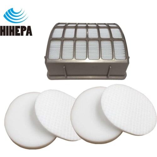 1set Foam & Felt HEPA Filters work with Shark Navigator NV70 NV80 UV420 Vacuum Cleaner parts Replacement parts XHF80 XFF80