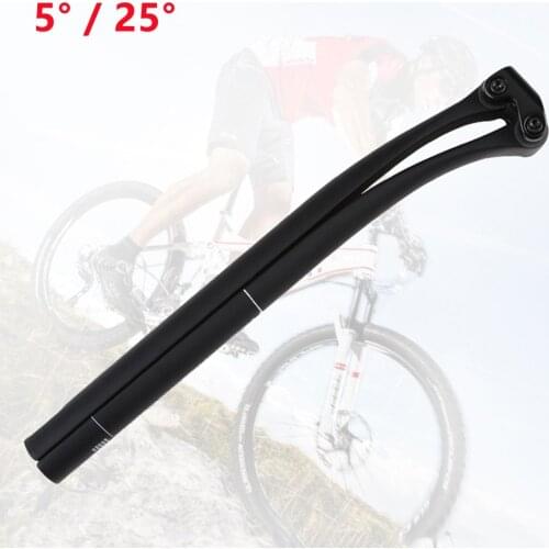MTB Road Bike Seatpost Bicycle Full Carbon Fiber Seat Post Tube 5/25° Adjustable Seatposts 31.6/30.8/27.2mm Bike Accessories