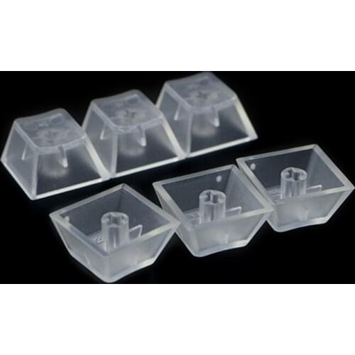10Pcs Transparent ABS Keycaps Mechanical keyboard Matte Backlit Key caps For Cherry Gateron Kailh Switch R4 R3 R2 R1