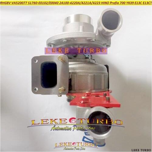 RHG8 S1760-E0102 VA520077 Turbo S1760-E0040 24100-4220 24100-4220A 24100-4221A 24100-4223 For HINO Profia 700 YK39 E13C E13CT