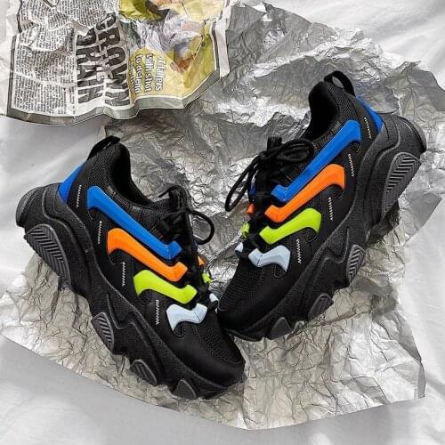 High Quality Rubber Hard-Wearing Men Sports Shoes Comfortable Outdoor Non-slip Jogging Shoes Trend Sneakers Running Shoes Men