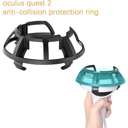 Handle Protection Accessories Anti-collision VR Controller Ring Bumper Frame Cover for Oculus Quest 2 Gamepad Protective Cover