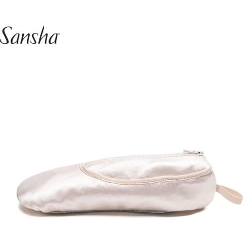 Sansha Ballerina Satin Ballet Pointe Shoe Pencil Case Purse Keyring For Dance Lovers SSPC