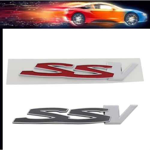 3D SSV VE VF car Hood Fender trunk Rear Bonnet Nameplate Decal Emblem Badge Sticker for Commodore Monaro SSV