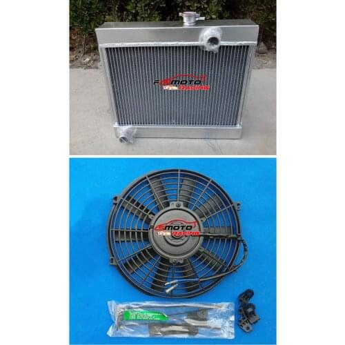 For Toyota Corolla KE30 KE38 KE55 KE70 MT Manual Aluminum Alloy Radiator + FAN 1974-1985 84 83