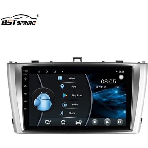 Car dvd player Android car radio For Toyota Avensis 2008-2015 gps navigation plug and play stereo