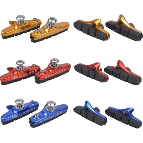 CATAZER Bicycle Brake Pads Block Replaceable Drawer Type V Clamp V Clamp Brake Block of Drawer Type