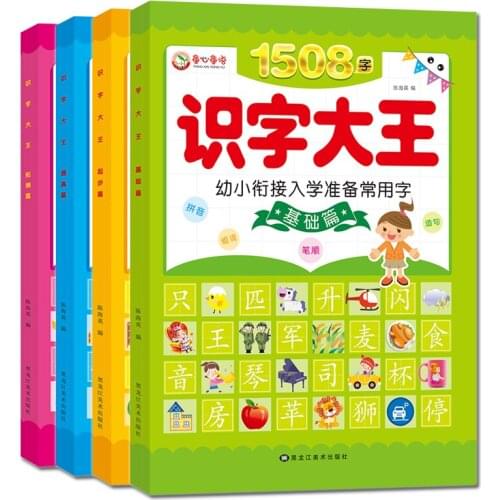 Literacy King 1508 words kindergarten baby literacy writing book reading picture literacy book early education for children
