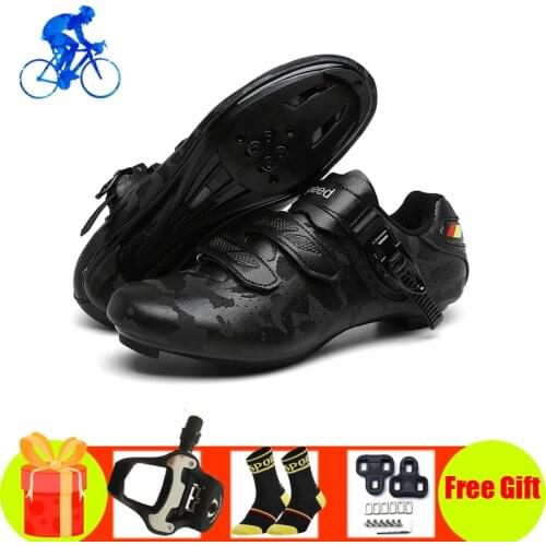 Road Bike Shoes Men Women Sapato Ciclismo SPD Pedals Outdoor Sports Self-locking Breathable Professional Bicycle Racing Sneakers