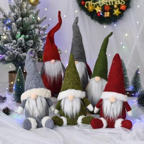 Faceless Gnome Doll Christmas Decorations For Home Tree Pendants New Year Christmas Xmas Ornaments 2022 New Year Xmas Decor
